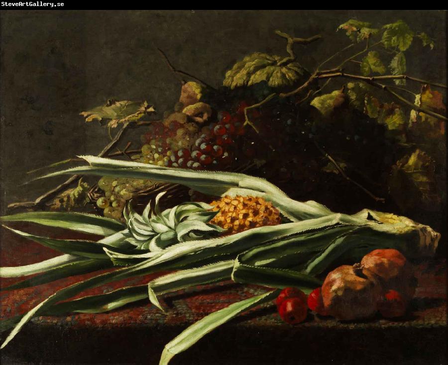 Frans Mortelmans Stillleben mit Ananas